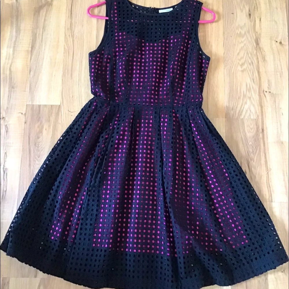 Nordstrom Halogen Prism Eyelet Dress